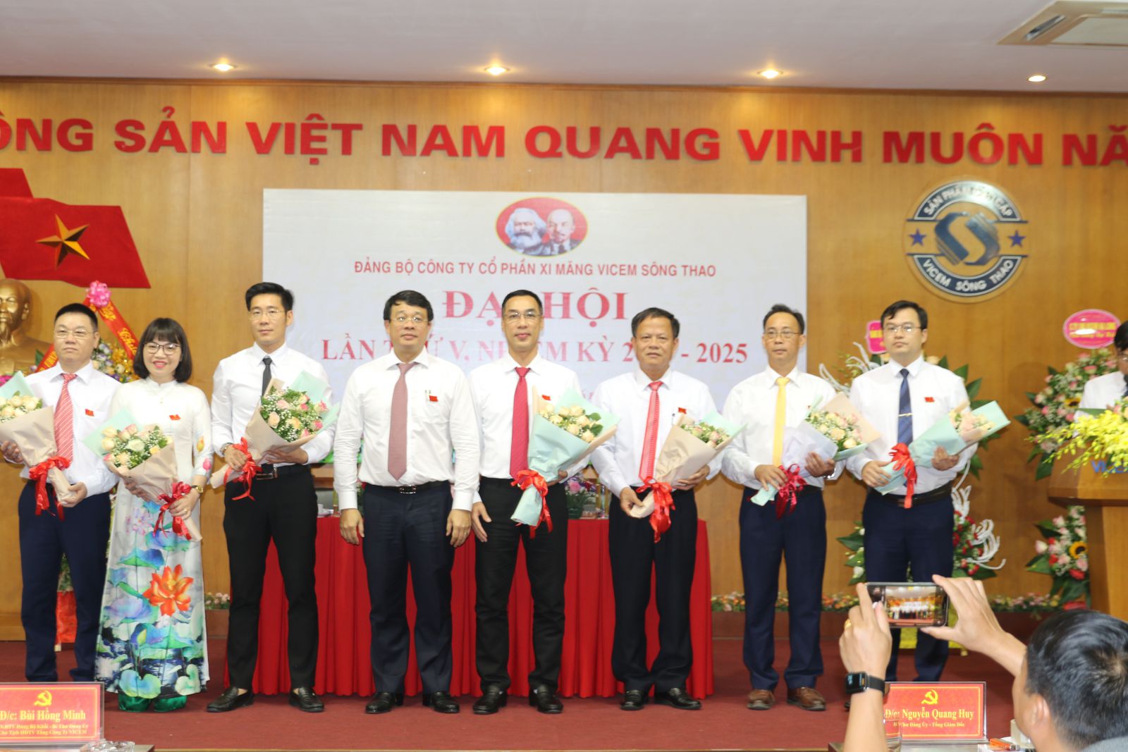 CÔNG TY CỔ PHẦN XI MĂNG VICEM SÔNG THAO TỔ CHỨC THÀNH CÔNG ĐẠI HỘI ĐẢNG BỘ LẦN THỨ V, NHIỆM KỲ 2020-2025