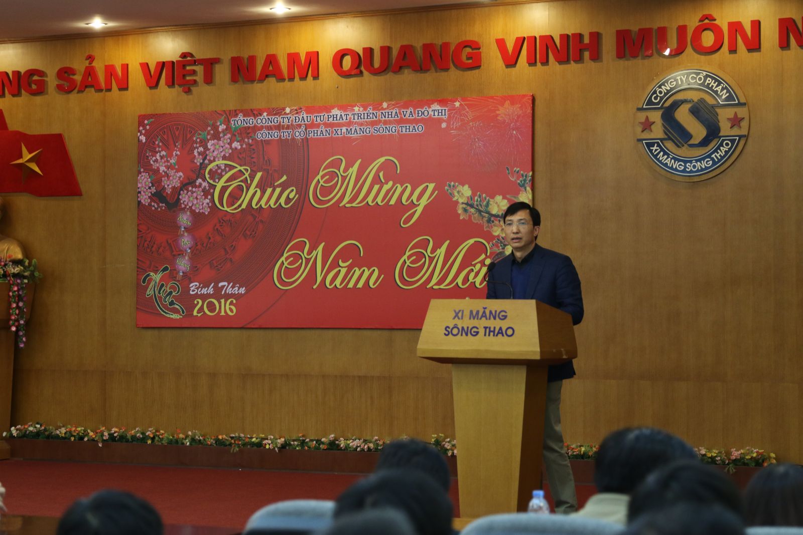 Gặp mặt CBCNV Công ty đầu xuân Bính Thân 2016